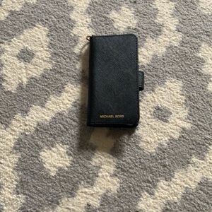 Black hard cover Michael Kors phone case